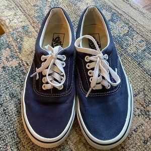 Like-New Vans Navy Blue